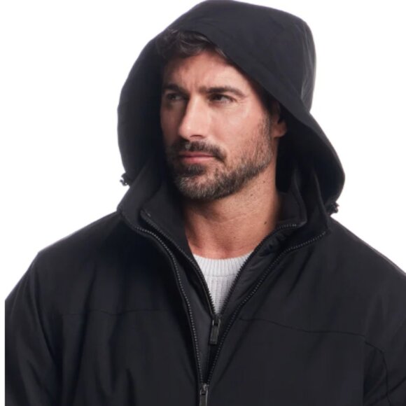 Weatherproof Men's Ultratech Jacket Small Size Midweight Black Color - Picture 2 of 8